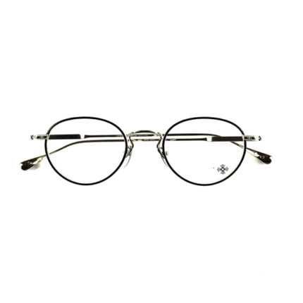 Chrome Hearts Thick Silver Glasses