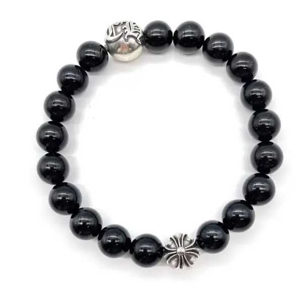 アクセサリー CHROME HEARTS 1 SILVER BEADS BRACELET Chrome Hearts Bracelet Canada | Luxury CH Bracelet Sale Line