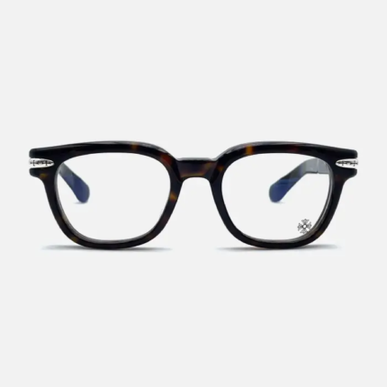 Chrome Hearts Drippin Dark Tortoise Black Glasses