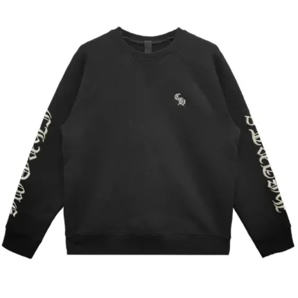 Chrome Hearts Embroidered Black Sweatshirt