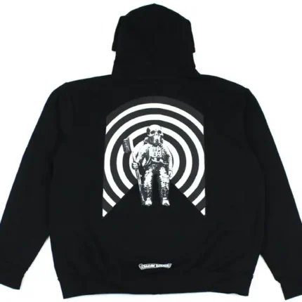 Chrome Hearts Foti Harris Teeter Space Suit Zip Hoodie Black