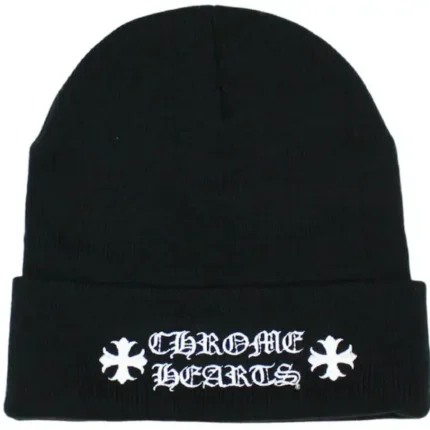 Chrome Hearts Logo Beanie Black