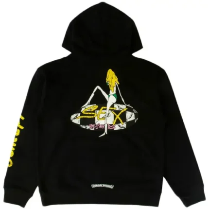 Chrome Hearts Matty Boy Sex Records Concept Hoodie Black