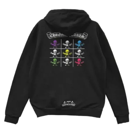Chrome Hearts Multi Foti Teeter Harris Logo Zip Up Hoodie