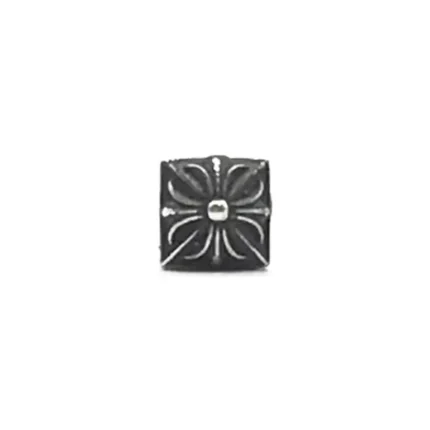 Chrome Hearts Pyramid Cross Earring Stud