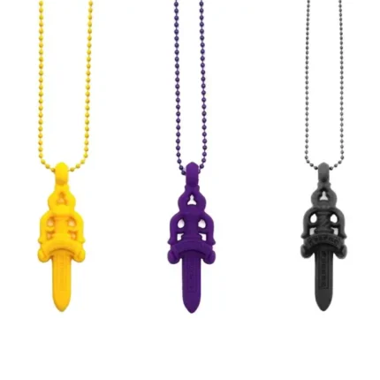 Chrome Hearts Resin Dagger Pendant Necklace