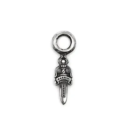 Chrome Hearts Silver Dagger Mini Pendant