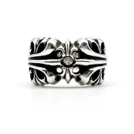 Chrome Hearts Silver K&T Katie Flower Ring