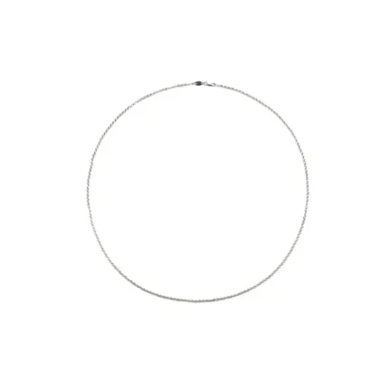 Chrome Hearts Silver Roll Chain Necklace