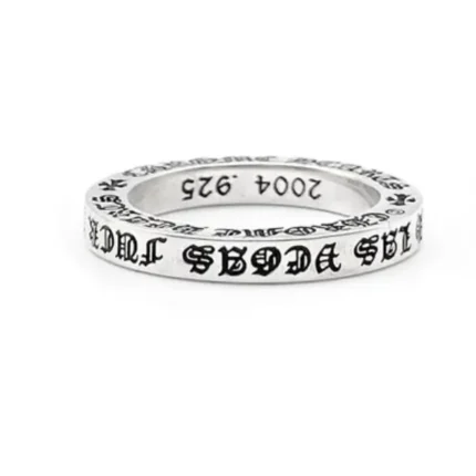 Chrome Hearts Silver Vegas Ring