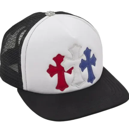 Chrome Hearts Trucker Hat Red/White/Blue