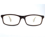 Chrome Hearts Dark Brown Beige Glasses